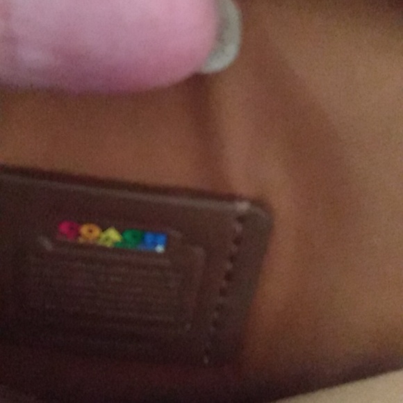 Coach Limited Edition Rainbow Heart Coin Purse - Picture 7 of 8